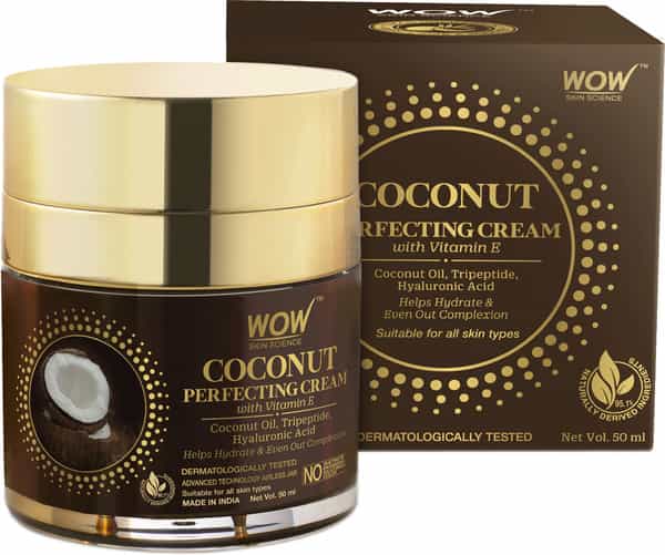 Wow Skin Science Coconut Perfecting Cream With Vitamin E - 50 Ml