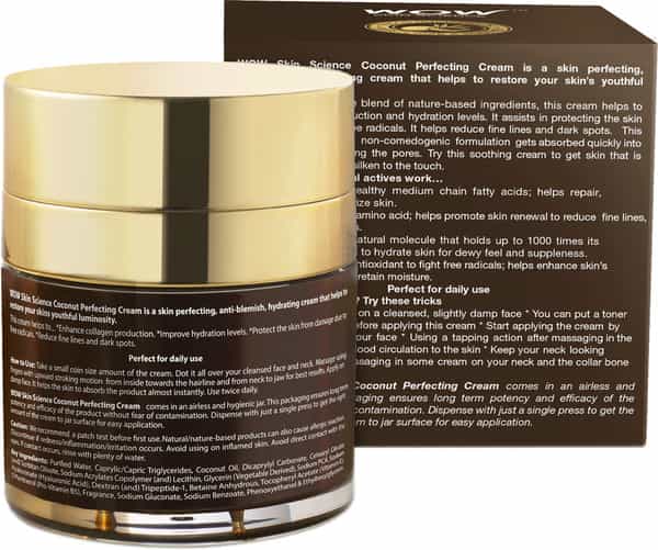 Wow Skin Science Coconut Perfecting Cream With Vitamin E - 50 Ml