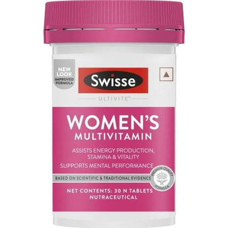 Swisse Mens Multivitamin Supplement,30 Tablets And Women Multivitamin ,30 Tablets (2 X 30 Tablets)