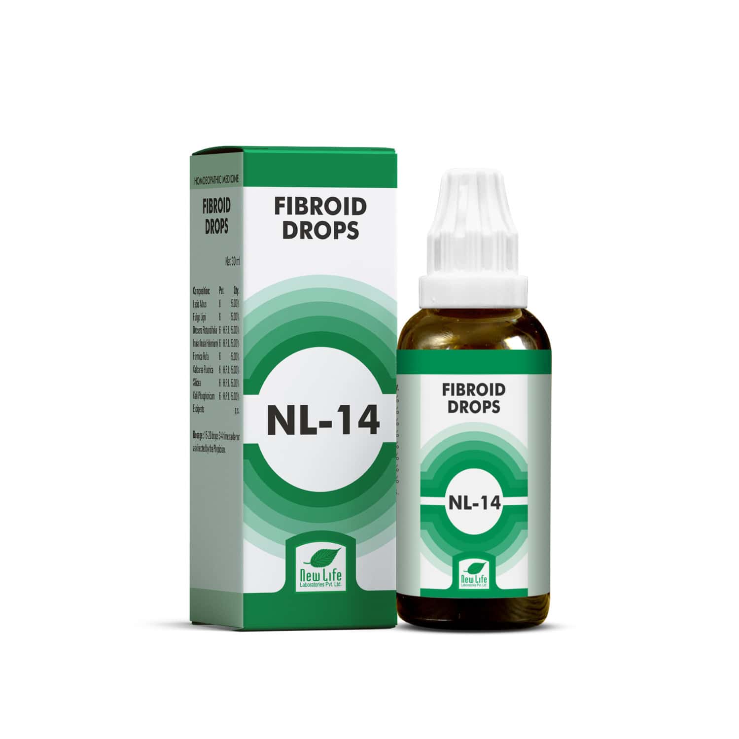New Life Nl 14 Fibroid Drops | 30ml