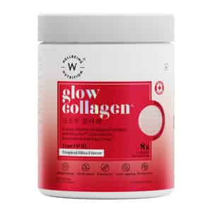Wellbeing Nutrition Glow Korean Marine Collagen Peptides For Anti-aging | Skin Brightening 250g
