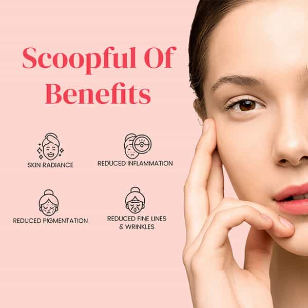 Wellbeing Nutrition Glow Korean Marine Collagen Peptides For Anti-Aging | Skin Brightening 250G