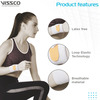 Vissco Wrist Binder With Double Lock | Provides Firm Grip & Support For To The Wrist - Large(Grey)