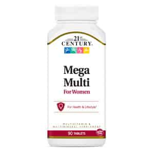 21st Century Mega Multi Women Tablets | 90 Count