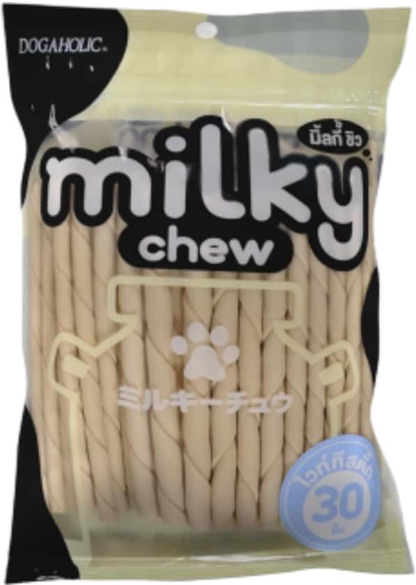 Dogaholic All Life Stages Milky Chews Sticks Dog Treat (30 Pieces)