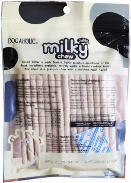 Dogaholic All Life Stages Milky Chews Sticks Dog Treat (30 Pieces)