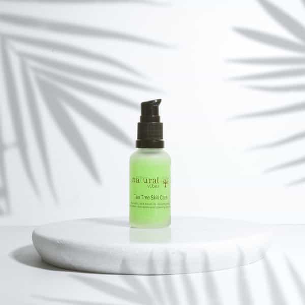 Natural Vibes ~ Ayurvedic Tea Tree Skin Repair Serum 30 Ml ~ Reduces Acne | Brightens Skin Tone