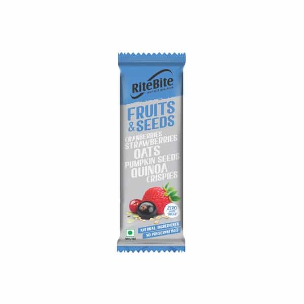 Ritebite Assorted Nutrition Bar (Pack Of 10) Box Of 375 G