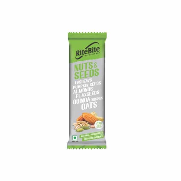 Ritebite Assorted Nutrition Bar (Pack Of 10) Box Of 375 G