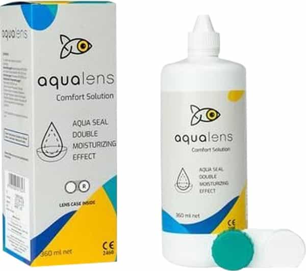 Aqualens Comfort Contact Lens Solution - 360Ml (Lens Care Free)