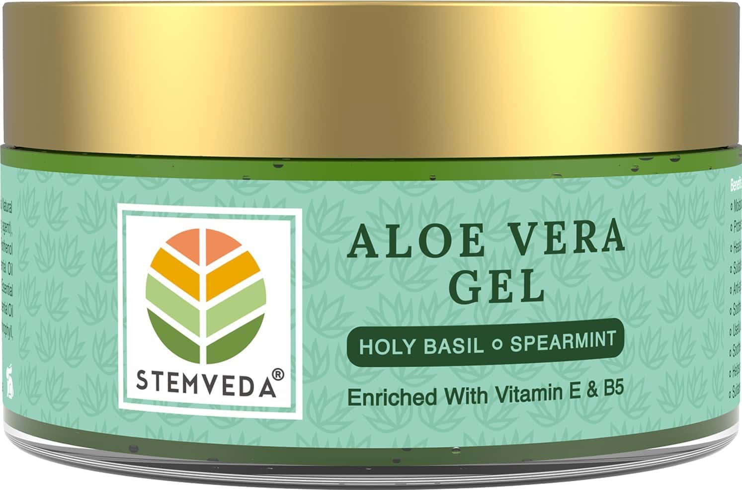 Stemveda Aloe Vera Gel Holy Basil Spearmint 110 Gm