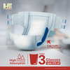 B-Fit Economy Tape Style Medium Size (72-130cm) 28.35-51.18 Inch Pack Of 10 Adult Diapers