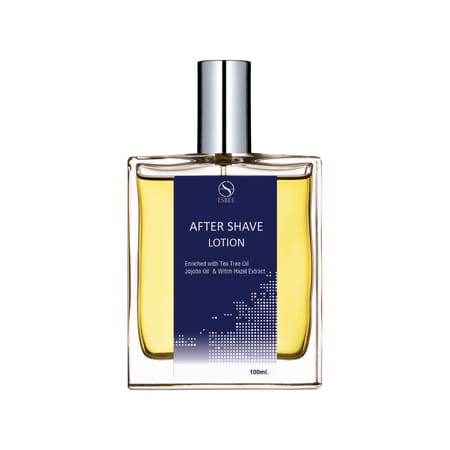 Esbee Musk Aftershave Lotion | Witch Hazel | Tea Tree Oil | Jojoba Oil I Men - 100ml