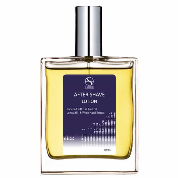 Esbee Musk Aftershave Lotion | Witch Hazel | Tea Tree Oil | Jojoba Oil I Men - 100Ml