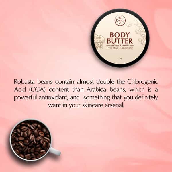 The Beauty Co. Chocolate & Coffee Body Butter 100Gm