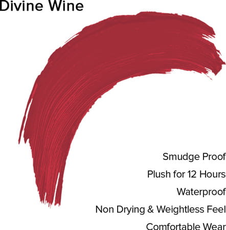 Gala Of London Matte Liquid Lipstick (Waterproof,Transfer Proof,12h Lasting) - 04 Divine Wine (2 Ml)