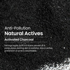Nat Habit 100% Natural Detox | Skin Brightening For Men Charcoal Face Wash (100G)