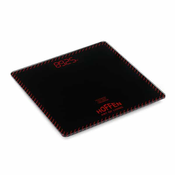 Hoffen Thick Tempered Glass Digital Electronic Lcd Personal Weight Machine - (Ho-18-Red Led)