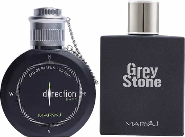 Maryaj Direction East Edp 100Ml For Men & Grey Stone For Him Edp 100Ml Pack Of 2