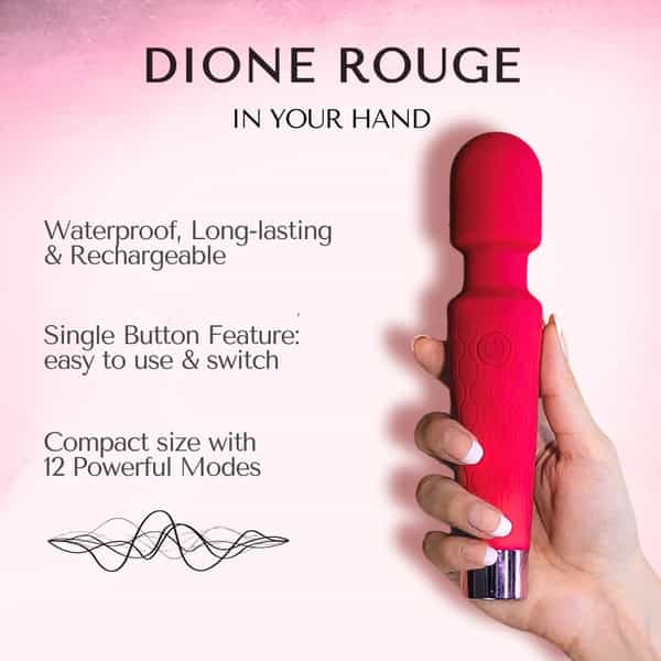 Libertee Dione Rouge Premium Body Massager