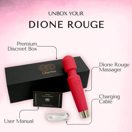 Libertee Dione Rouge Premium Body Massager