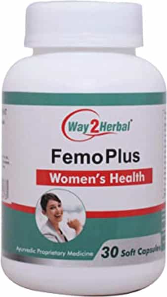 Way2herbal Femoplus - 30 Capsule Pack Of 4