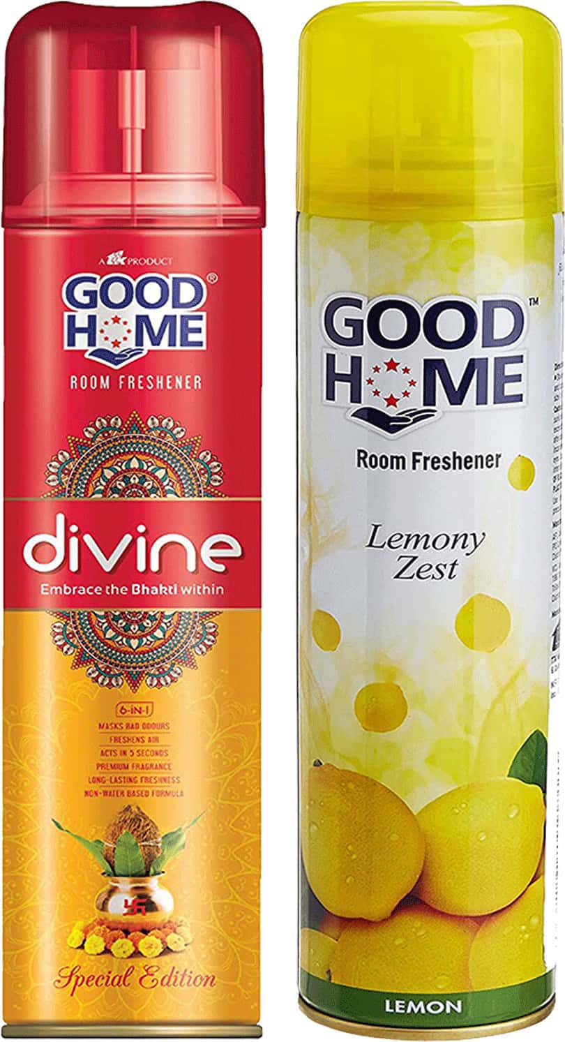 Buy GOOD HOME DIVINE AND ROSE SPRAY ROOM & AIR FRESHNER (2 X 160 ML