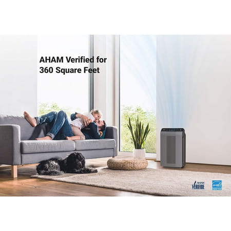 Winix Premium 4 Stage Air Purifier (360sqft) Upto 1065 Sqft 2 Year Warranty (5300-2) Gray 1 No'S