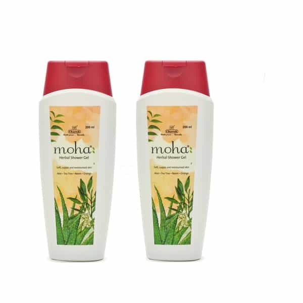 Moha Herbal Shower Gel Bottle Of 400 Ml (Buy 1 Get 1 Free)