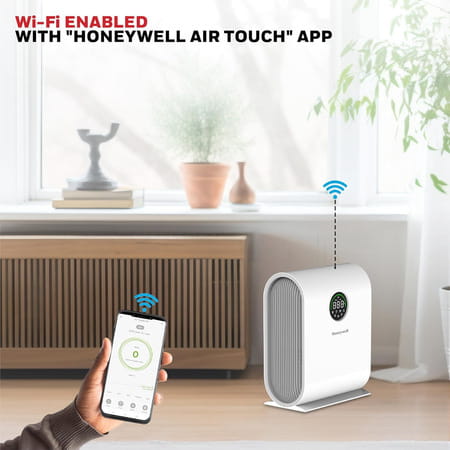 Honeywell New Launch Air Purifier For Home Covers 589 Sqft Wifi App&Voice Control 1 No'S