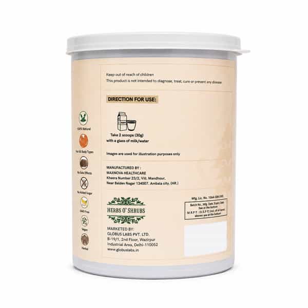 Herbs O' Shrubs Immunity Booster Powder | Kesar Pista Flavour | Nutrition Powder | 200G