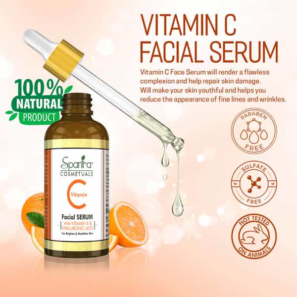 Spantra Vitamin C Facial Serum 50Ml