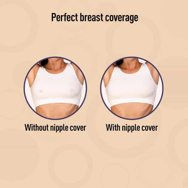Sirona Reusable And Invisible Silicon Nipple Covers For Women | Adhesive Silicone Breast Pads