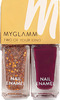Myglamm Two Of Your Kind Nail Enamel Duo Glitter Collection-Wicked Wish