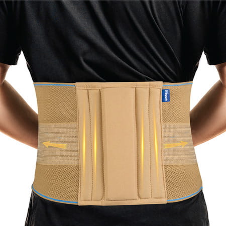 Vissco Sacro Lumbar Belt | Back Support For The Spine|Pain Solution For Back & Abdomen-Xxl (Beige)