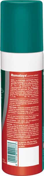 Himalaya Rumalaya | For Back Pain | Joints Pain | Neck Pain | Knee Pain | Active Spray | 50 Gm