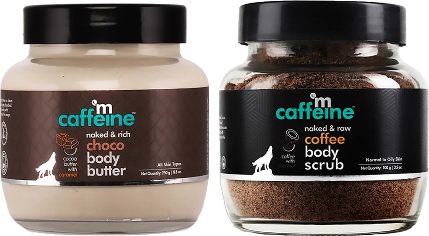 Buy MCAFFEINE COFFEE DEEP CLEANSING BODY KIT WITH BODY SCRUB, BODY WASH
