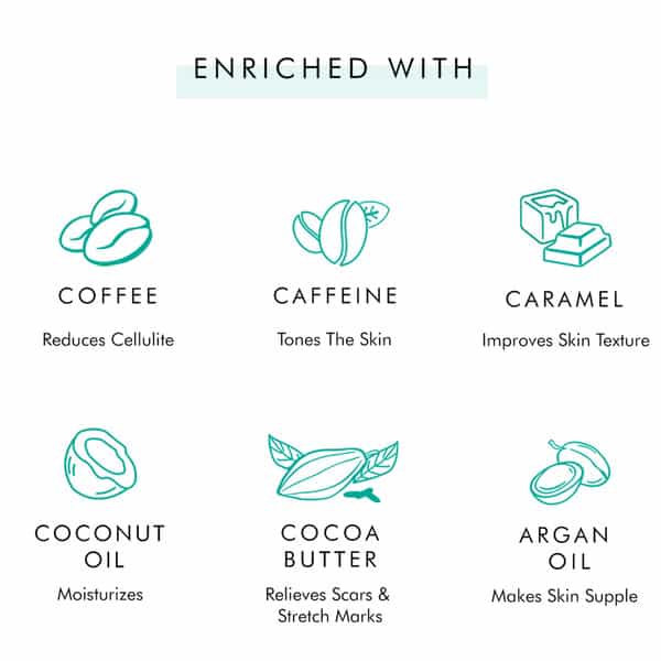 Mcaffeine Body Polishing Kit - Exfoliation Tan Removal - Coffee Body Scrub & Choco Body Butter
