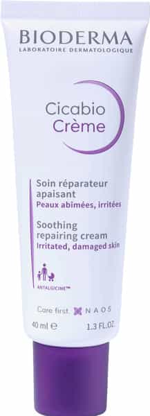 Bioderma Cicabio Creme Repairing Soothing Cream For Irritated Damaged Skin 40Ml