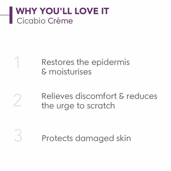 Bioderma Cicabio Creme Repairing Soothing Cream For Irritated Damaged Skin 40Ml