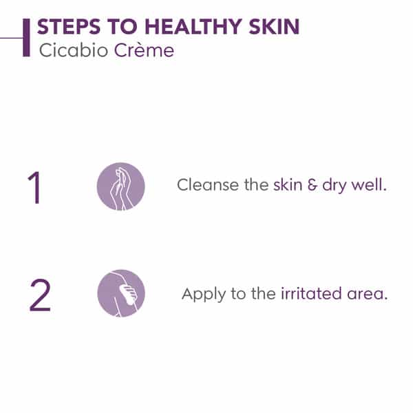 Bioderma Cicabio Creme Repairing Soothing Cream For Irritated Damaged Skin 40Ml