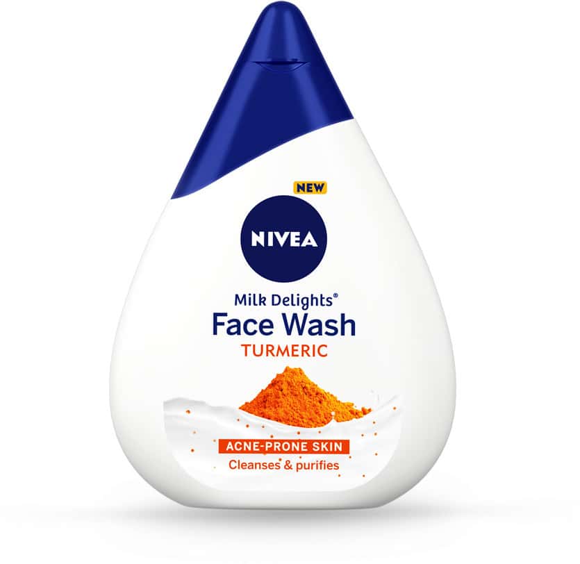 Nivea Milk Delights Turmeric Facewash - 100 Ml