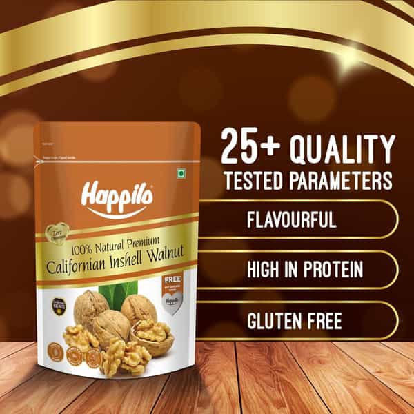 Happilo Natural Premium Californian Inshell Walnuts 200G