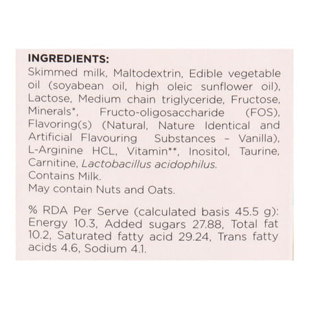 Chilrun No Sucrose Vanilla Flavour Total Nutrition For Obese Growing Boys & Girls Box Of 400gm