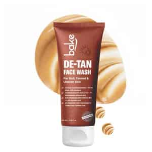 Bake De-tan Face Wash With 2% Kojic | Niacinamide & Glycolic For Dark Spots (100ml)