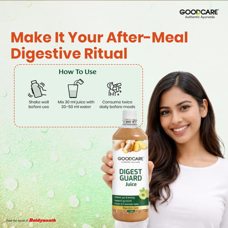 Goodcare Digest Guard Juice 1000Ml | Ayurvedic Gut Cleanse | Relieves Indigestion | Gas & Bloating