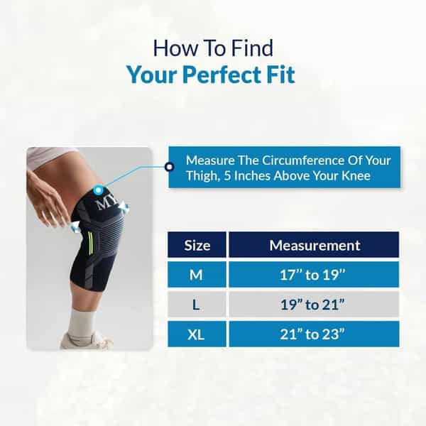 My Dr. Knee Cap (Pair) Size Xl Compression Knee Support Brace For Pain Relief | Support & Stability