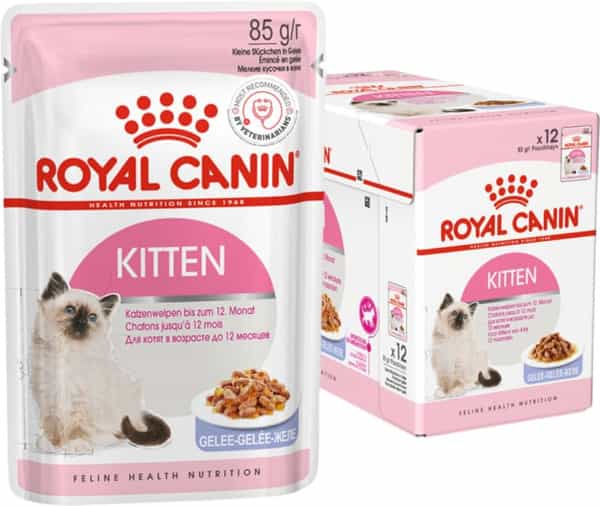 Royal Canin Instinctive Kitten Food | 85 Grams | Pack Of 12 Sachet | Wet Food
