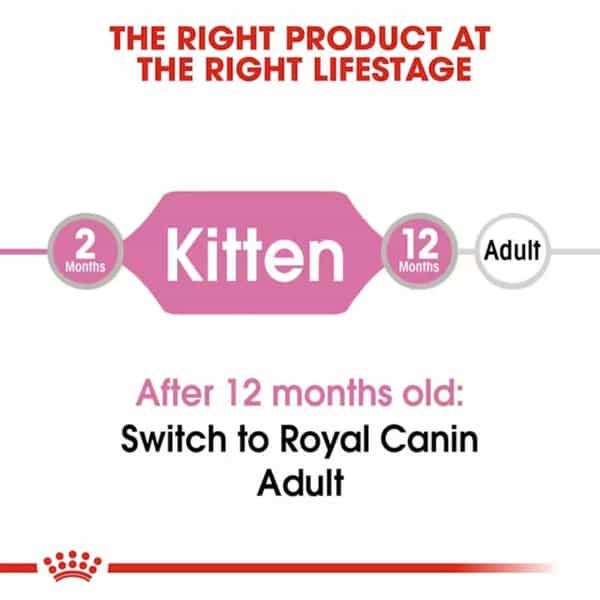 Royal Canin Instinctive Kitten Food | 85 Grams | Pack Of 12 Sachet | Wet Food