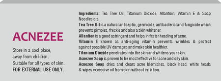 Acnezim Anti Acne Soap - 75gm